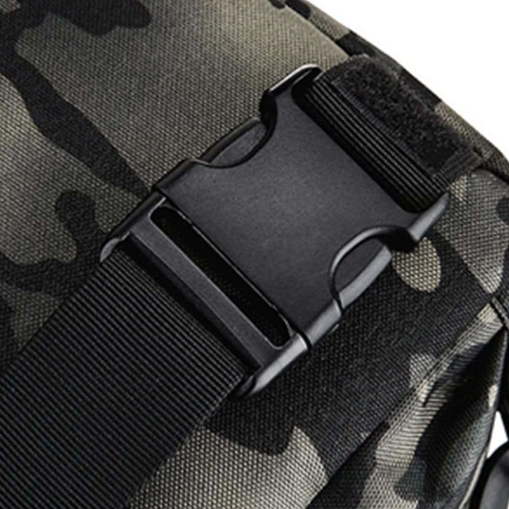 Tactical Backpack Durable Large Day Backpack for Men Black 24.5x19x39cm