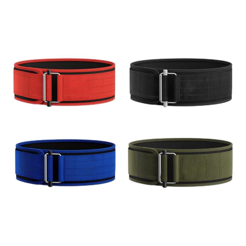 Weightlifting Belt Fitness Belt For Bodybuilding Powerlifting Cross Training -Red S