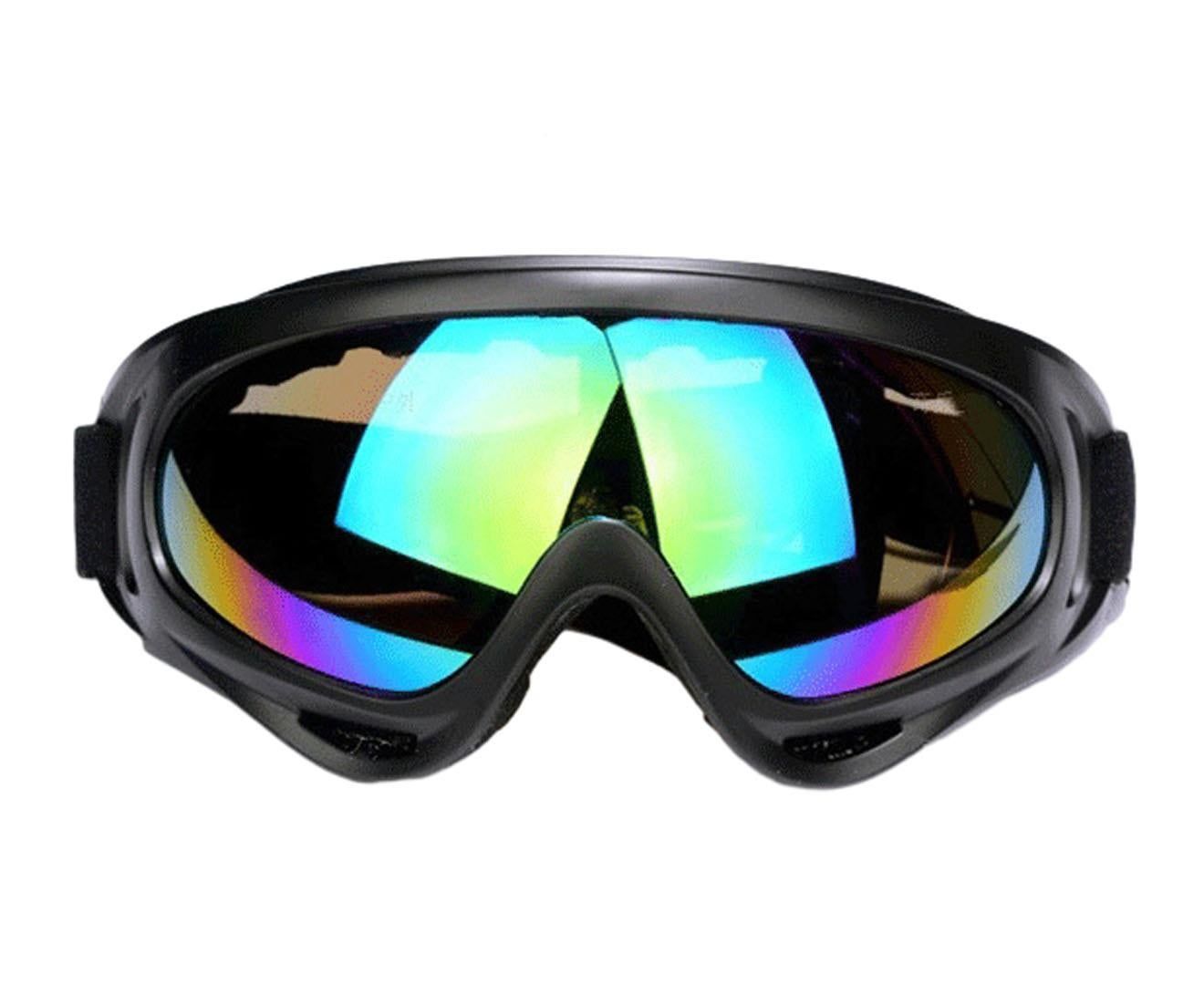 1 Pair of Ski Goggles Skiing Glasses Snow Goggles Men Women-Multicolour