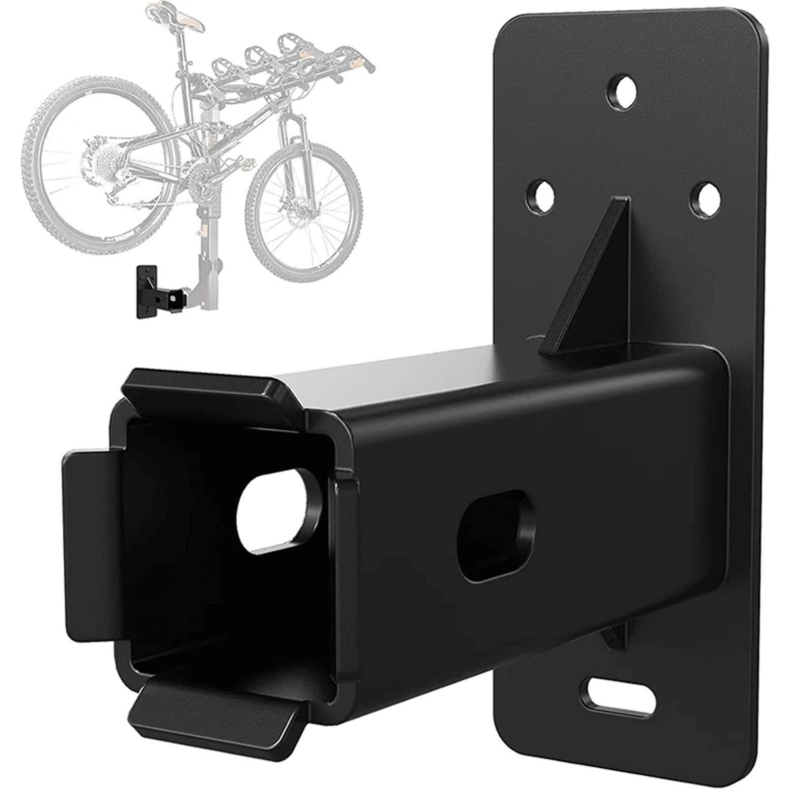 2 Inch Hitch Wall Mount Bike Rack Heavy Duty Metal Storage Holder 300lbs ty