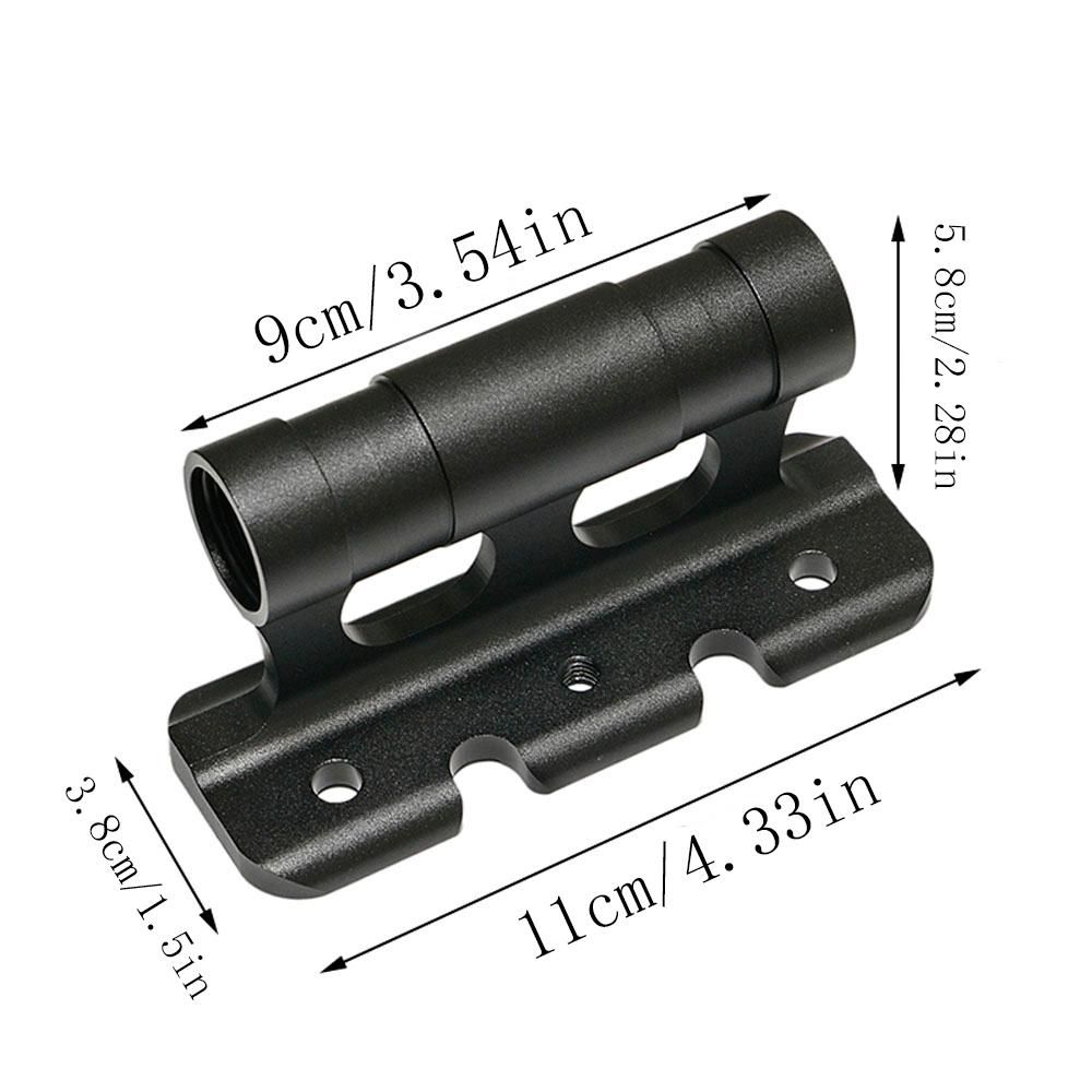 Bike Front Fork Quick Release Clamp, Car Roof Rack for SUV, Cycling Accessory (Black)