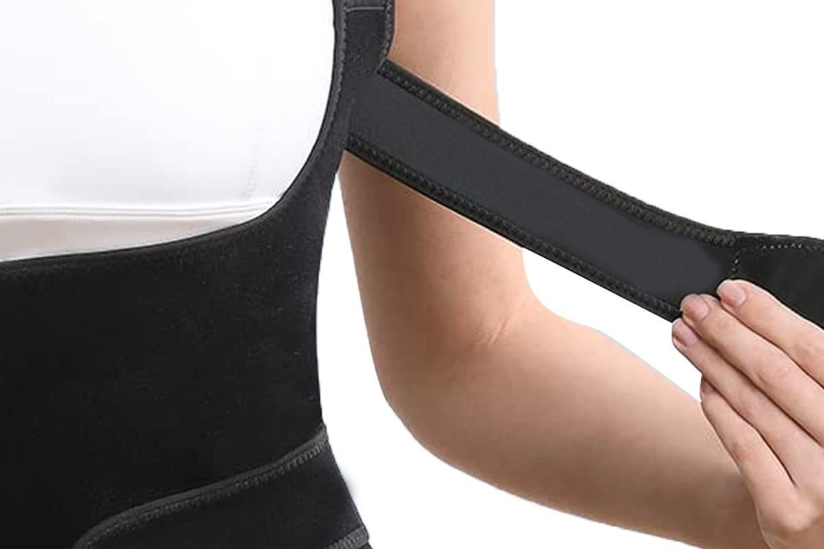 Adjustable Back Brace Posture Corrector -L