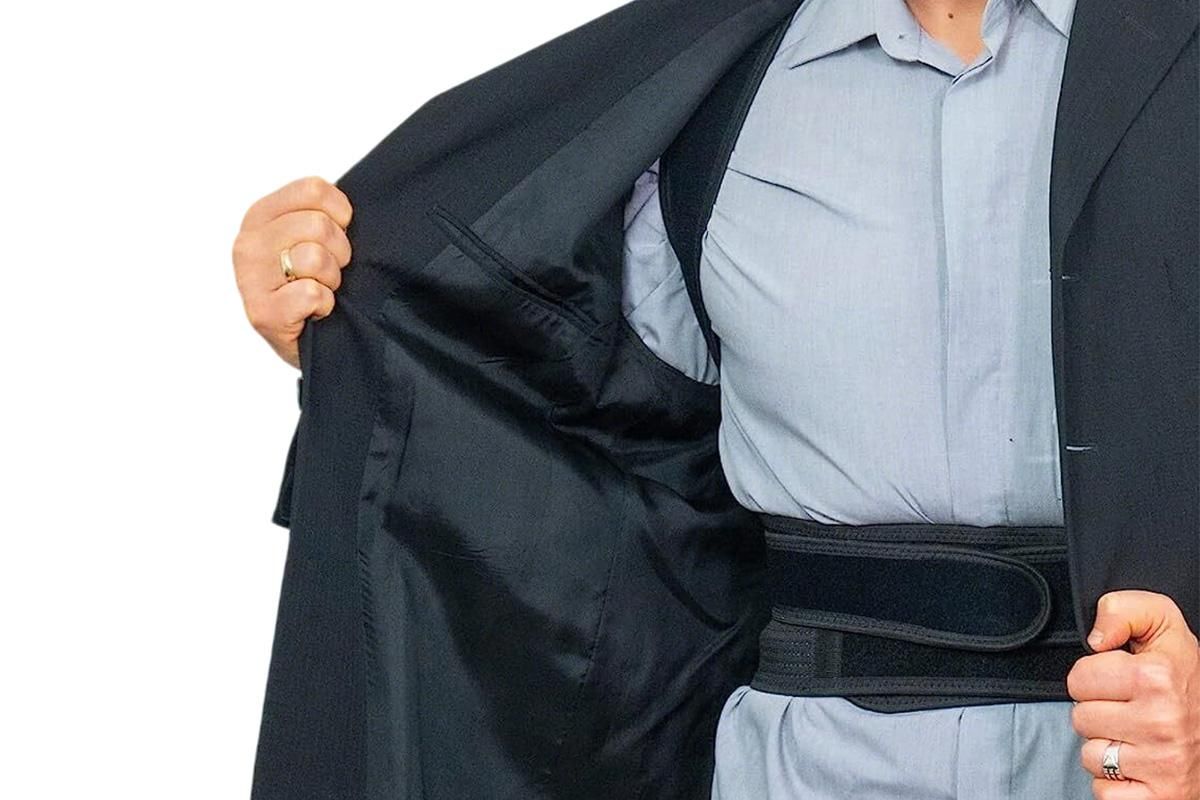 Adjustable Posture Corrector Full Back Shoulder Support Brace for Adults - L