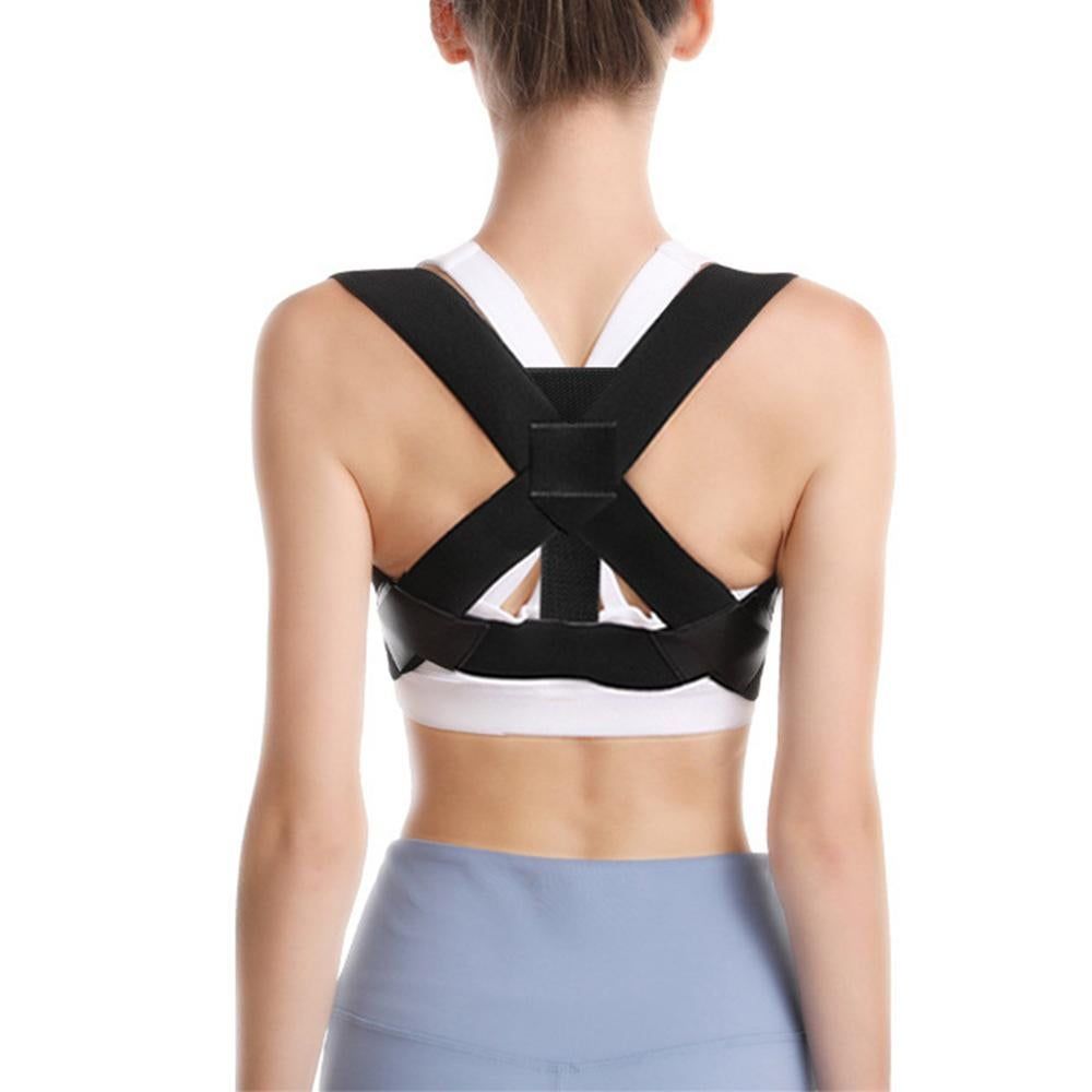 Back Posture Corrector Shoulder Brace Clavicle Support Strap Belt -S
