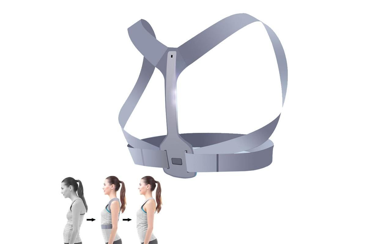 Posture Corrector for Women Adjustable Back Brace For Clavicle Shoulder Support and Providing Neck Shoulder -L