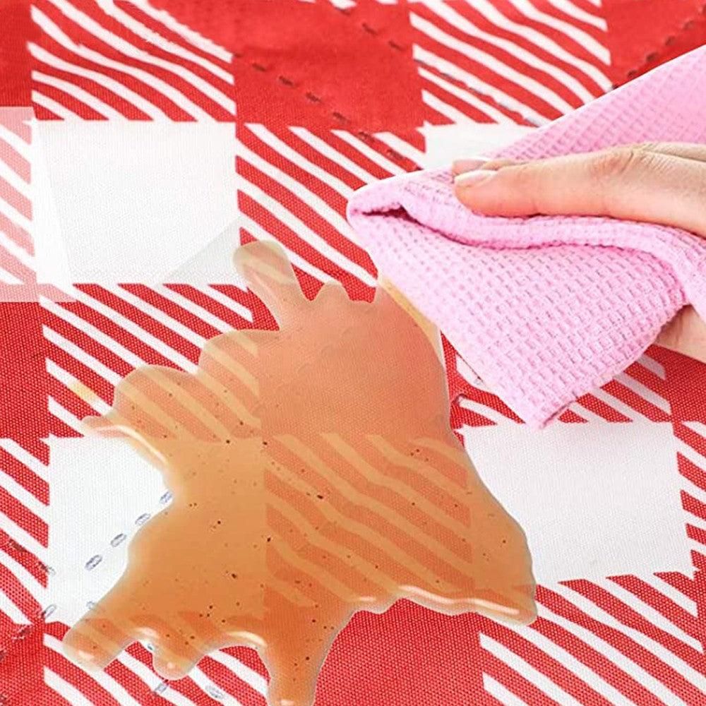 Foldable Picnic Mat Water-resistant Soft Camping Blanket Beach Outdoor Mat Red L