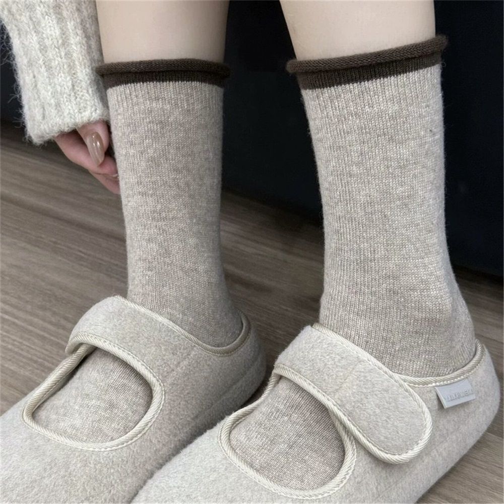 Socks for Women Ultra Soft Plush Lounge Socks Grippers One Size Cozy Comfort, Causal Thick Socks,Heel Sewed