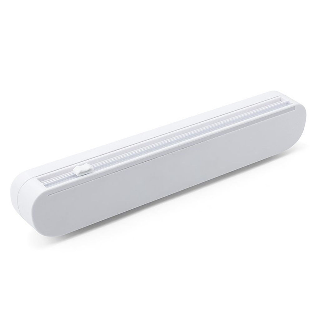 Plastic Wrap Dispenser With Cutter, Reusable Cling Film Dispenser, Cling Wrap Dispenser With Slide Cutter, Also For Aluminum Foil, Tin Foil, Baking Paper