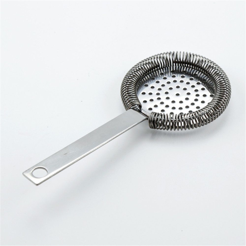 1PC Bar Cocktail Strainer Stainless Steel Fine Filtering Bar Tool Drink Strainer For Home Use, cocktail ice filter, bar cocktail ice strainer