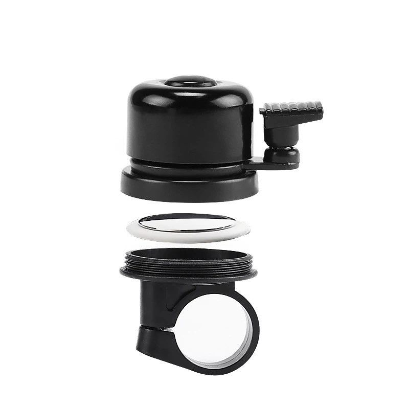 Bicycle Bell , Bike Mount GPS Tracker Waterproof Classic copper Holder Hides Under Bike Bell Anti-Theft（not include Airtag）