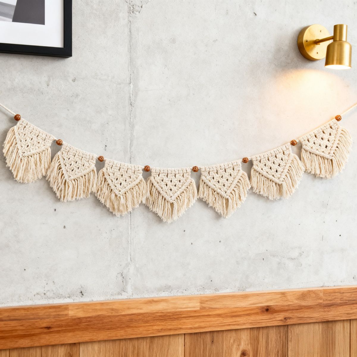 Wall Hanging Decor Handmade Woven Tapestry Tassel Wall Hanging Ornaments Boho Wall Hanging Apartment Room Home Office Decoration Room Gallery Christmas Gift
