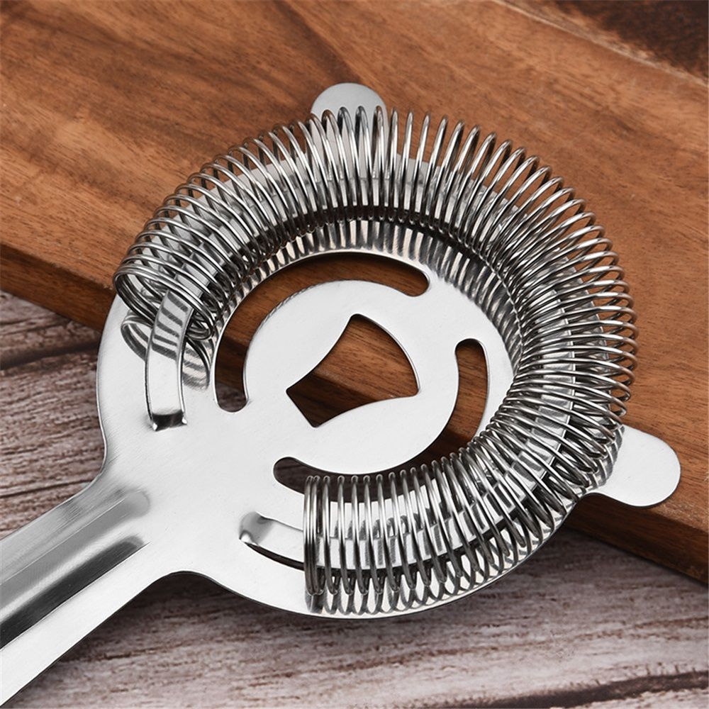Cocktail Strainer 2 Pack, Bulk Bar Strainers for Bartending, Martini Strainer for Boston Shaker Mixing Glass, Bartender Hawthorne Strainer w/Removable Spring – Bar Supplier for Restaurant