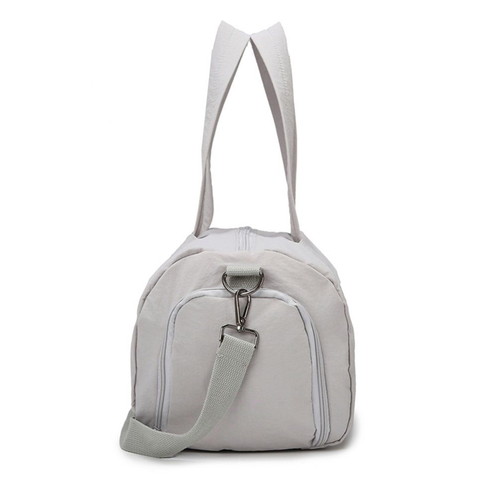 Duffle Bag for Travel, Travel Bag Gym Duffle, Carry on Backpack, Water-resistant Workout Duffel, Grey