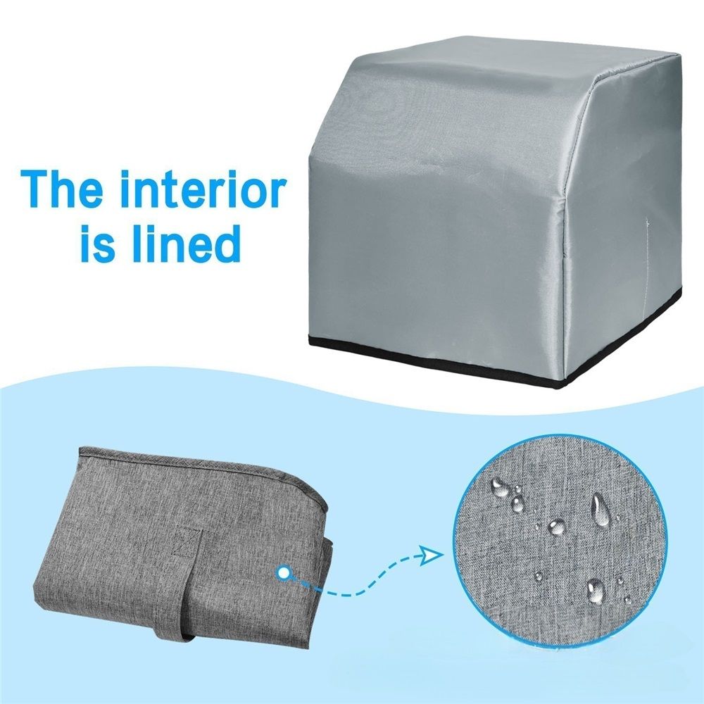 Sewing Machine Cover with Storage Pockets,Dust Covers Heavy Duty Waterproof Case,Fits Most Standard Machines Overlock Tool Accessories