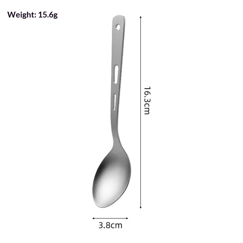 Pure titanium knife, fork, spoon, outdoor tableware, tra