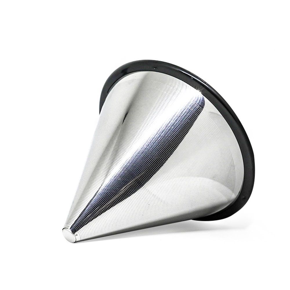 Reusable Coffee Filter for Pour Over Drippers : Stainless Steel Wave Alternative for Sustainable Brewing