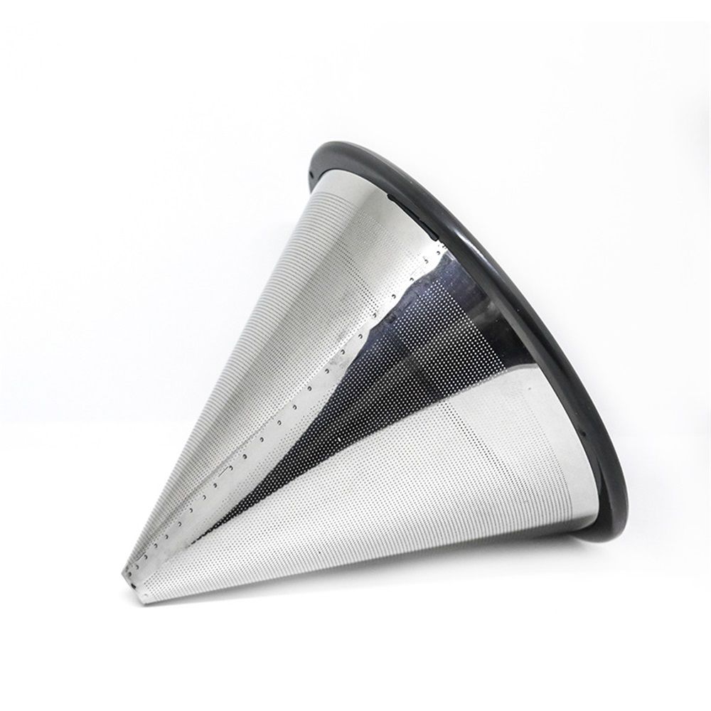 Reusable Coffee Filter for Pour Over Drippers : Stainless Steel Wave Alternative for Sustainable Brewing