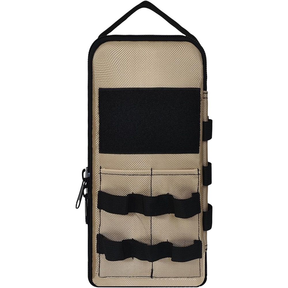 Heavy Duty Small Tool Bags for Men with Carabiner,Tool Pouch Bag,Portable Utility Tools Storage Organizer Case for Motorcycle,Camping, Road Trip, Electricians