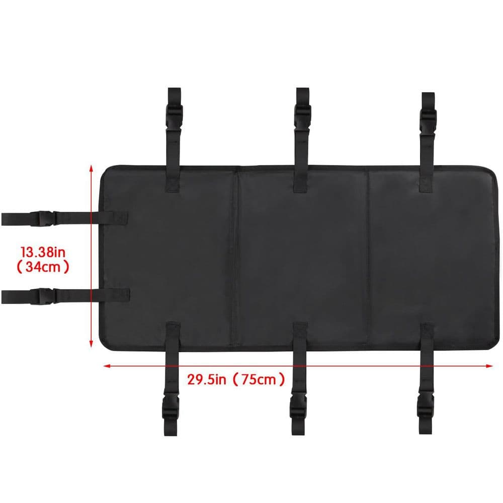 Bunk Bed Ladder Cover, Ladder Pad Guard Lock - Prevent Kids from Climbing Ladders - Suitable for Bunk Stairs - Black