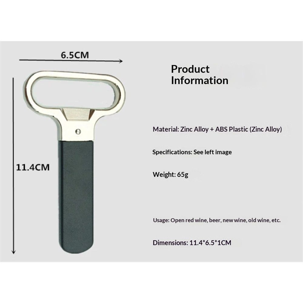Twin Blade Cork Puller, Wine Opener for Vintage Bottles - Two-Prong Cork Puller & Corker With Sleek Case - Great Gift Idea