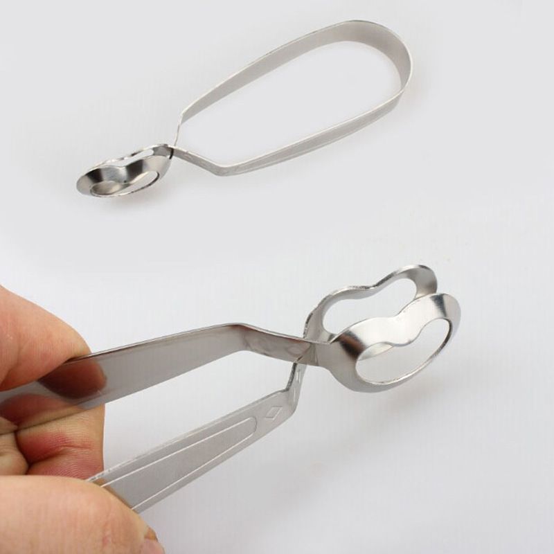 6-Pack Stainless Steel Escargot Tongs, Professional Snail/Seafood Shell Picking Tools for Restaurant, Kitchen & Serving