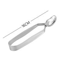 6-Pack Stainless Steel Escargot Tongs, Professional Snail/Seafood Shell Picking Tools for Restaurant, Kitchen & Serving
