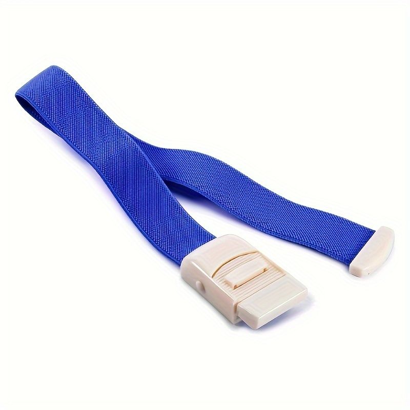 1pc Colorful Emergency Tourniquet Quick Release Buckle First Aid for Outdoor Sport Emergency Bleeding Stopping Blue