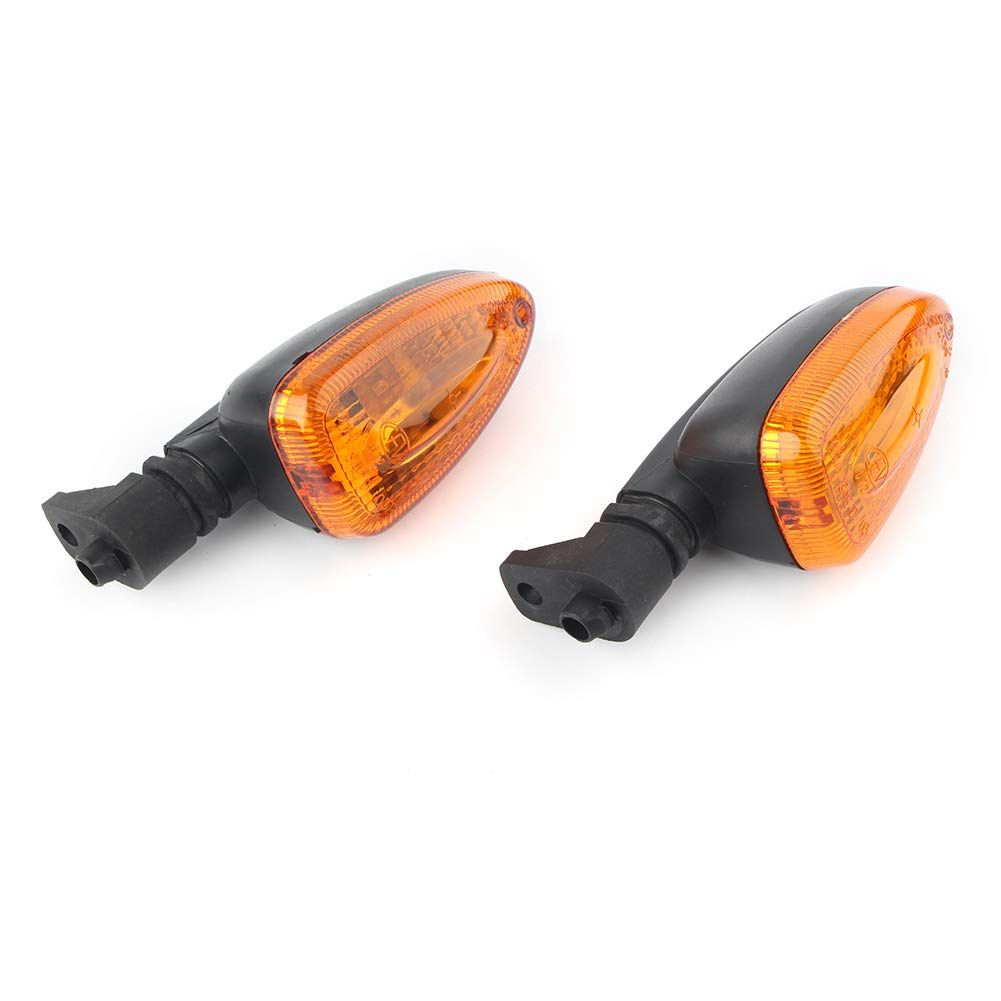 light Motorcycle Turn Signal Lights Indicators Lamp For Front and rear turn signals Amber Light （2pcs）
