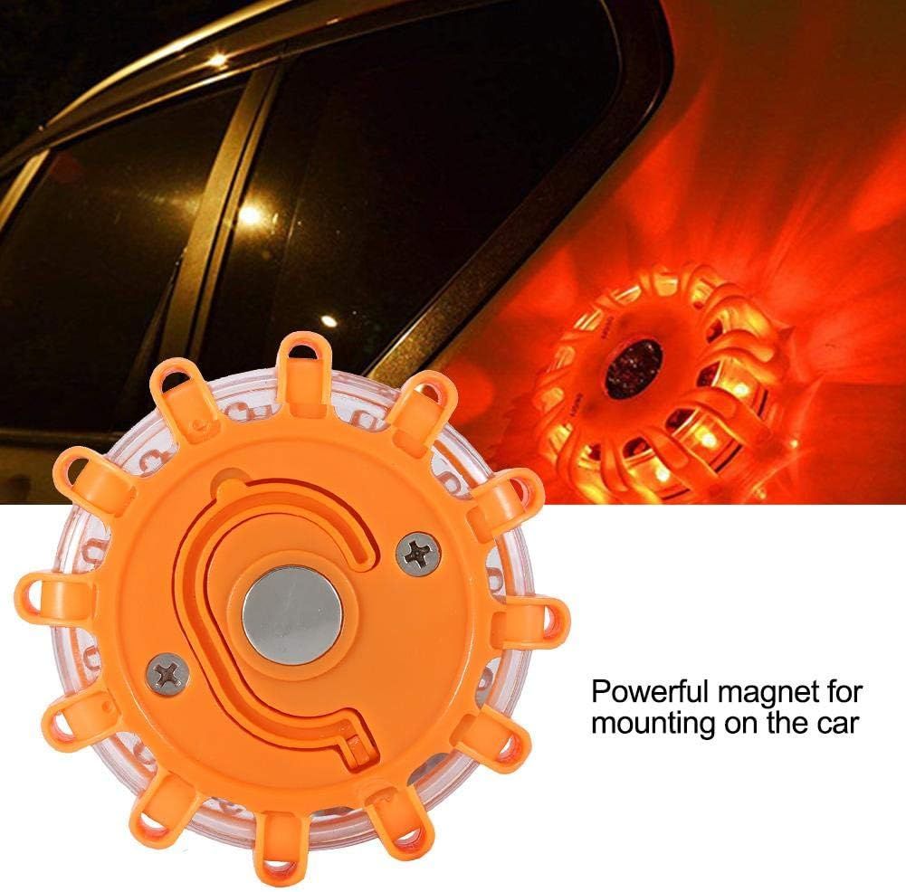 Warning Night Light,Multimodes Waterproof Magnet Flashing LED Lamp,Roadside Emergency Safety Flare Light for Traffic Warnings