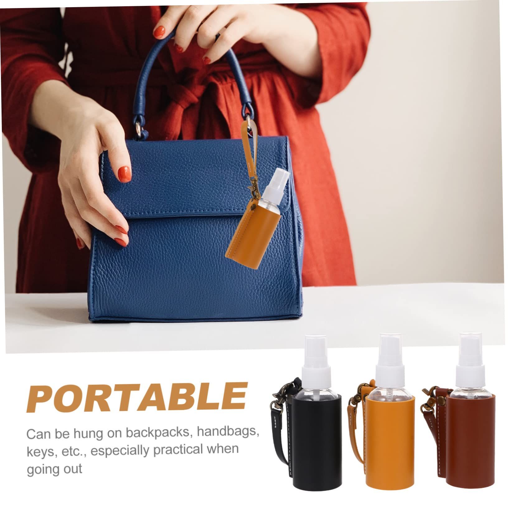 3pcs spray bottle skin Bottle with Holder Bottle portable hand washing travel hand soap mini plastic spray bottles empty travel