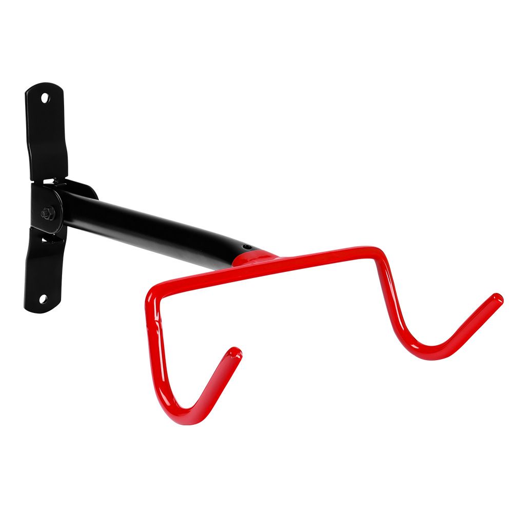 Bike Hanger Wall Mount Bike Hook Horizontal Foldable Bicycle Holder Garage Bike Storage Bicycle Hoist Heavy Duty Screws