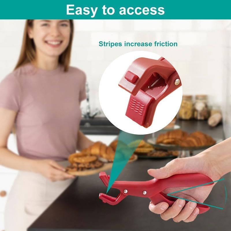 Multi-Purpose Anti-Scald Bowl Holder Clip for Kitchen, New Silicone Non-Slip Heat Insulation Anti-scald Clip, Multifunction