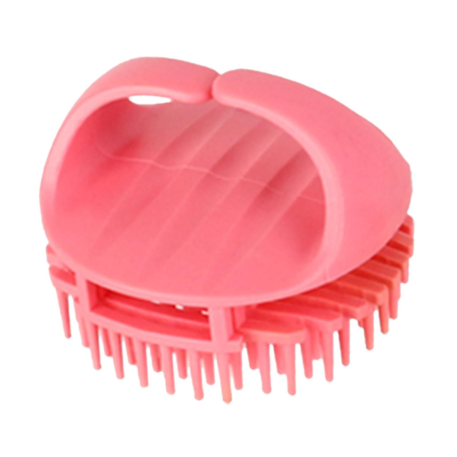 Hair Shampoo Brush, Hair Scrubber Hair Scalp Brush Wet and Dry Scalp Massage for Oily Curly Straight Thick Thin Waterproof