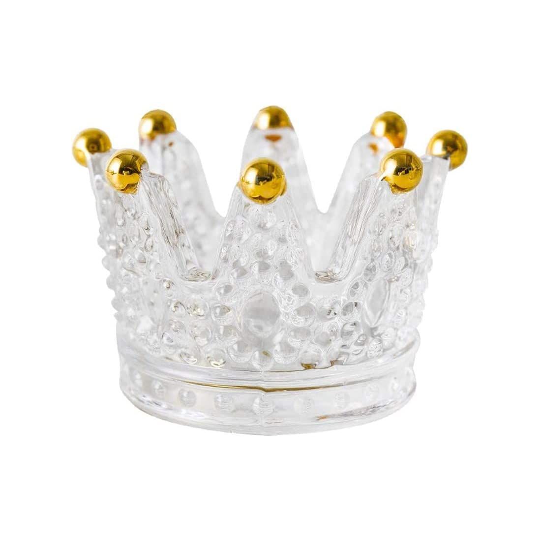 Crown Votive Candle Holder,Crown Tea Light Candlestick Ornament,Mini Crown,Tealight Candle Holder,Jewelry Ring Holder