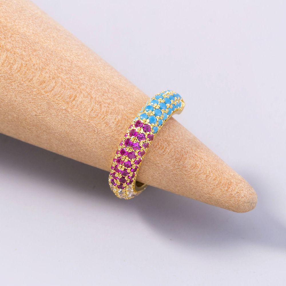 Ear Cuffs for Women - Paved Hoop Conch Cuff Earrings for Men - Sparkle Rhinestones Clip On Wrap Earrings Non Pierced