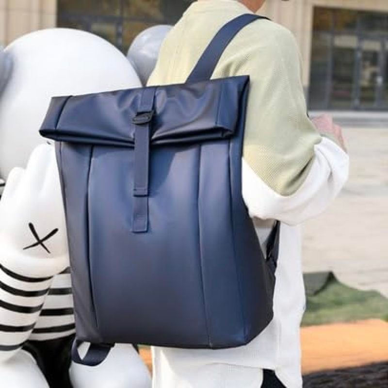 （blue）Lightweight Travel Backpack Purse for Women and men Ladies Waterproof Oxford Cloth for Work, Daily, Travel