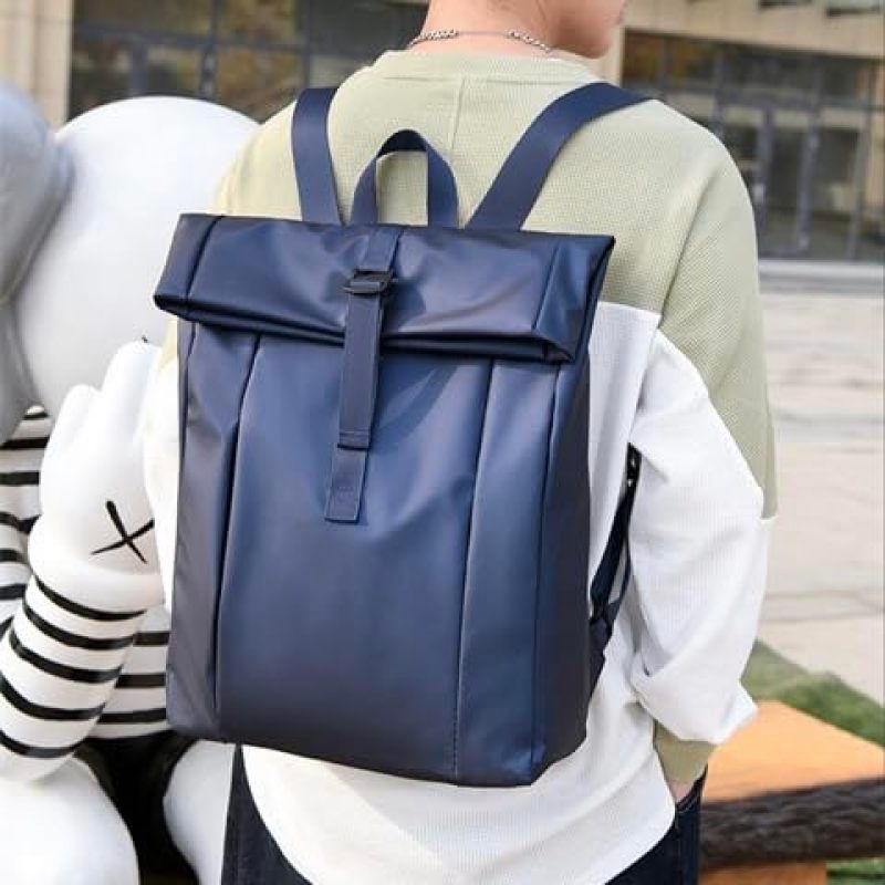 （blue）Lightweight Travel Backpack Purse for Women and men Ladies Waterproof Oxford Cloth for Work, Daily, Travel