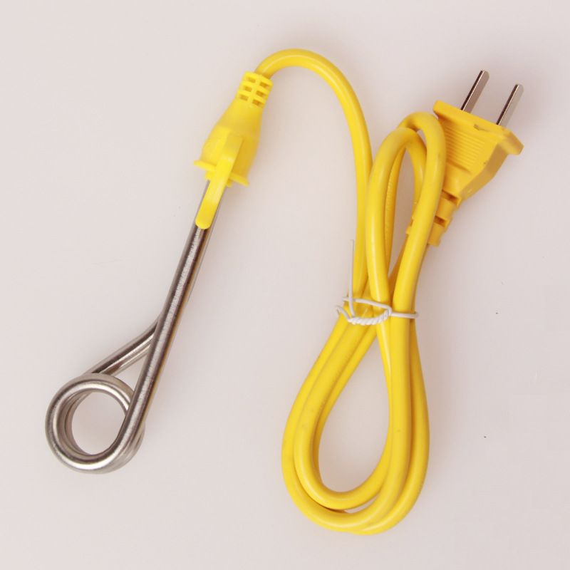 Heater Element, Stainless Steel Electric Heater Element, Mini Boiler Hot Water Coffee Immersion Heater Element for Household