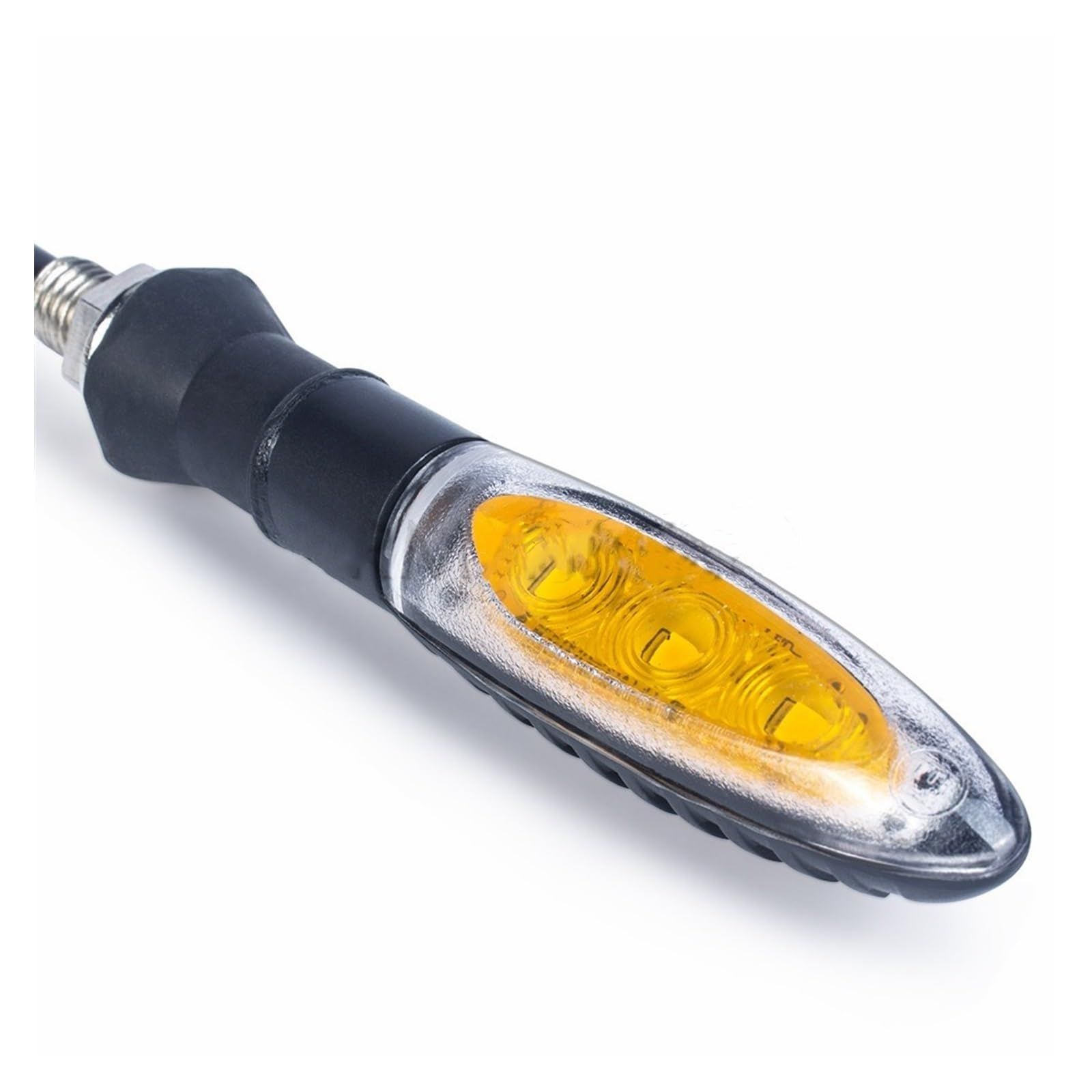1pairs Turn Signals Motorcycle LED Turn Signals Yellow Signal Lamp Motorbike Front Rear Flashing Signal Light Motorcycle