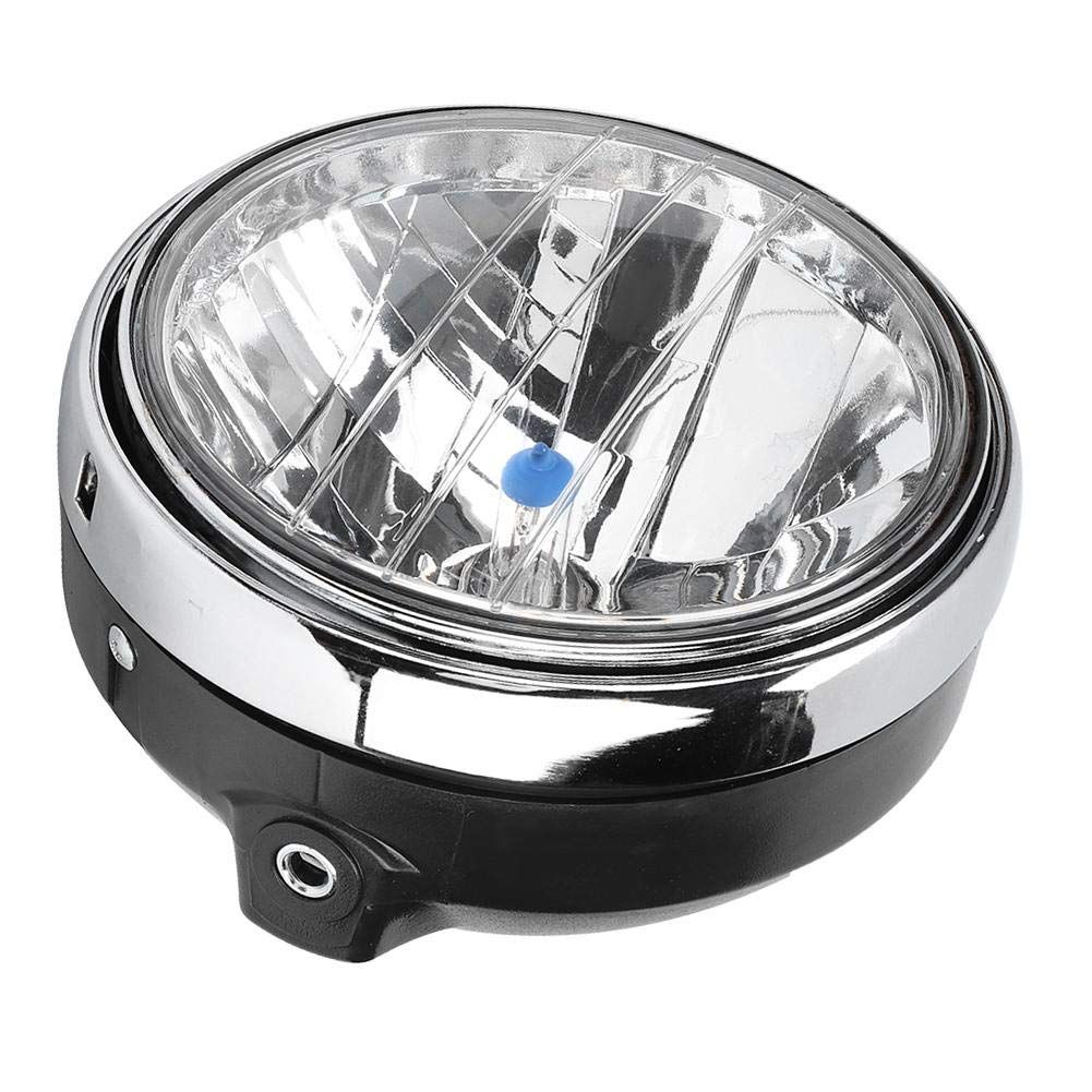 LED Headlight Modified Retro Round Motorcycle Head Front Light Assembly Headlamp 250 VT250 CB400 CB750 CB900