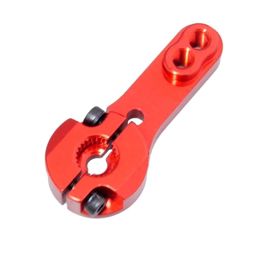 2PCS Aluminum Servo Horn Arm 25T Steering Arm Compatible with power Standard 25T Servo Motor RC Car Truck