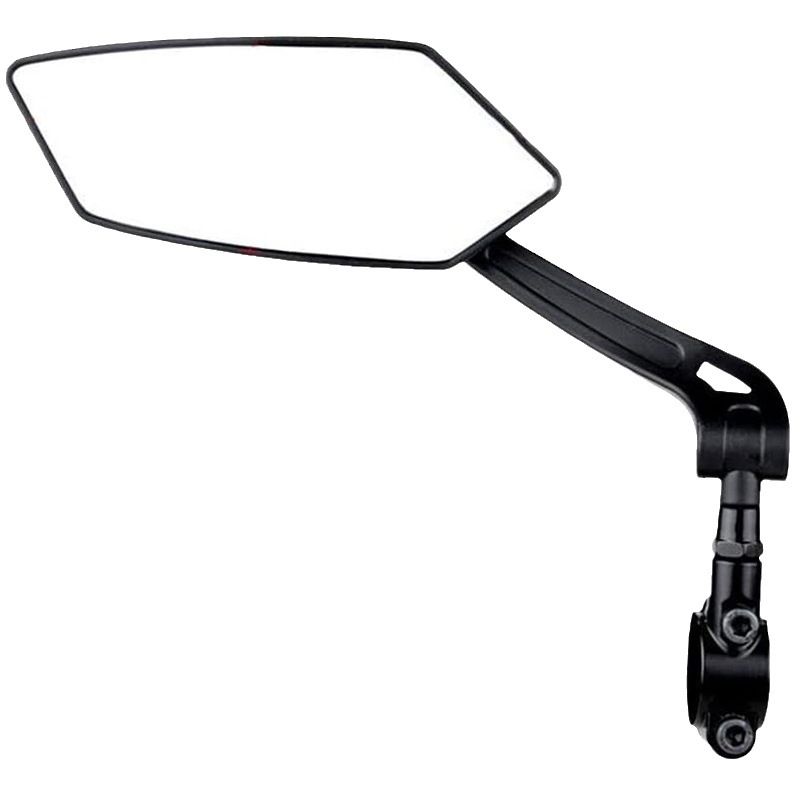 Mirror Seat Raised, Bicycle Rearview Mirror Rotated 360 Degrees, Motorcycle Rearview Mirror Modified with Large(1 Pair)