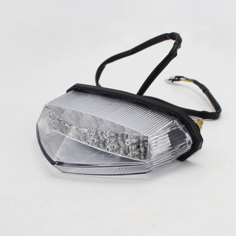 2 pcs sport Motorcycle 12V Universal 15LED Taillight License Plate Light LED ATV Rear Tail Brake Stop Tail Light Indicator