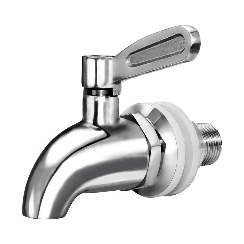 Replacement Spigot for Beverage Dispenser, Stainless Steel Spigot for Drink Dispenser, ​Water Dispenser Faucet, with Anti-Cloggin