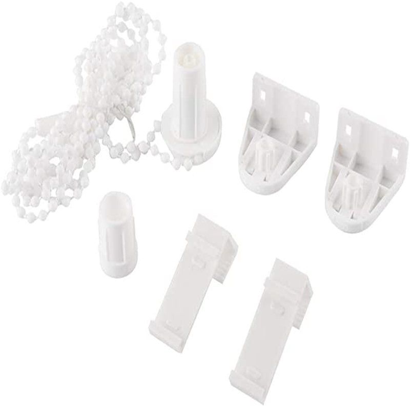 Roller Blind Fitting Repair Kit, Roller Blind Clutch 17mm Roller Blind Shade Clutch Bracket Side Pulley Chain Repair Fitting Kit