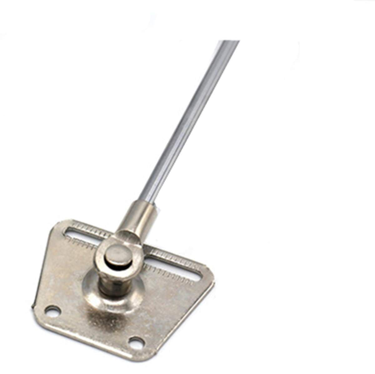 Gas Strut Lift Support 2 Pack Pneumatic Cabinet Door Hinges Satin Nickel