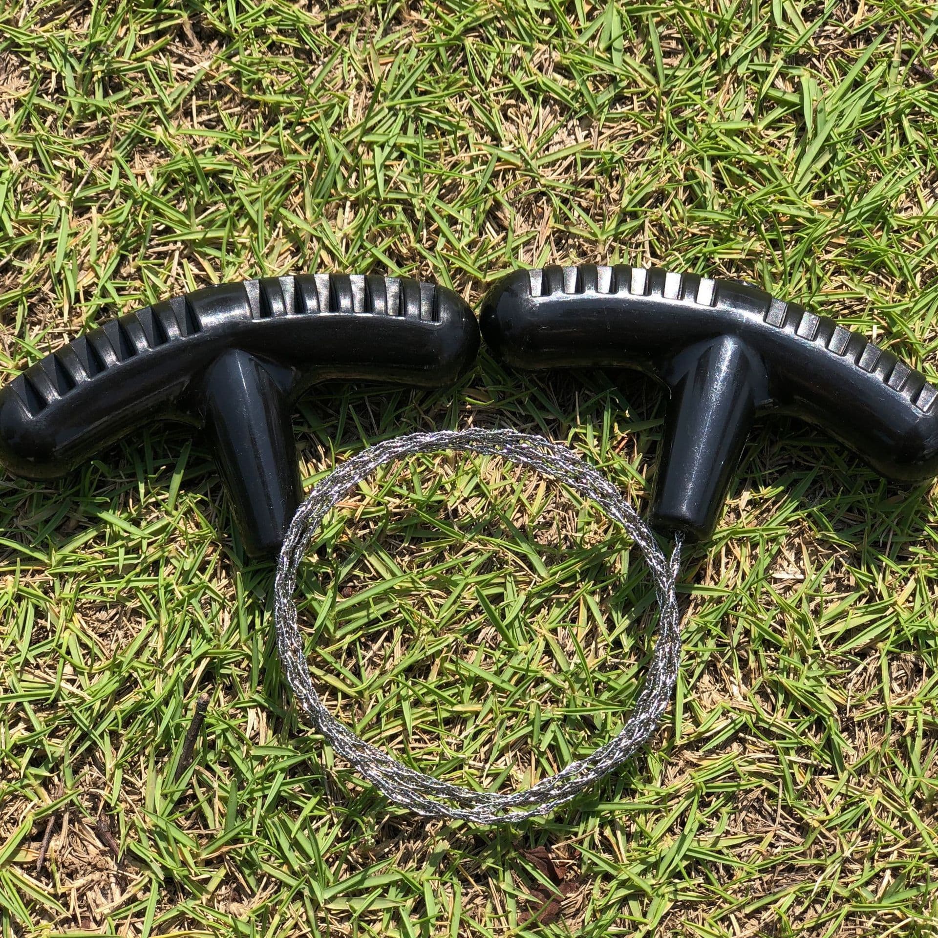 Pocket Chainsaw Stainless Steel Folding Hand Saw Compact Lightweight for Emergency Outdoor Survival Camping