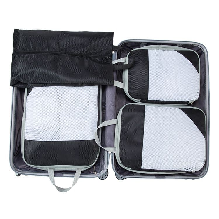 Travel Organizer Compression Packing Cubes:4Set Lightweight Luggage Organizer Bags for Travel - Essentials Accessories for Luggage