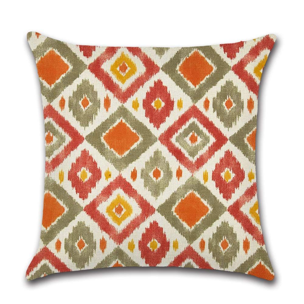 4Pack Cushion Covers 18x18 in Throw Pillow Covers Linen Fabric Throw Pillows for Couch, Decorative Throw Pillow Cases
