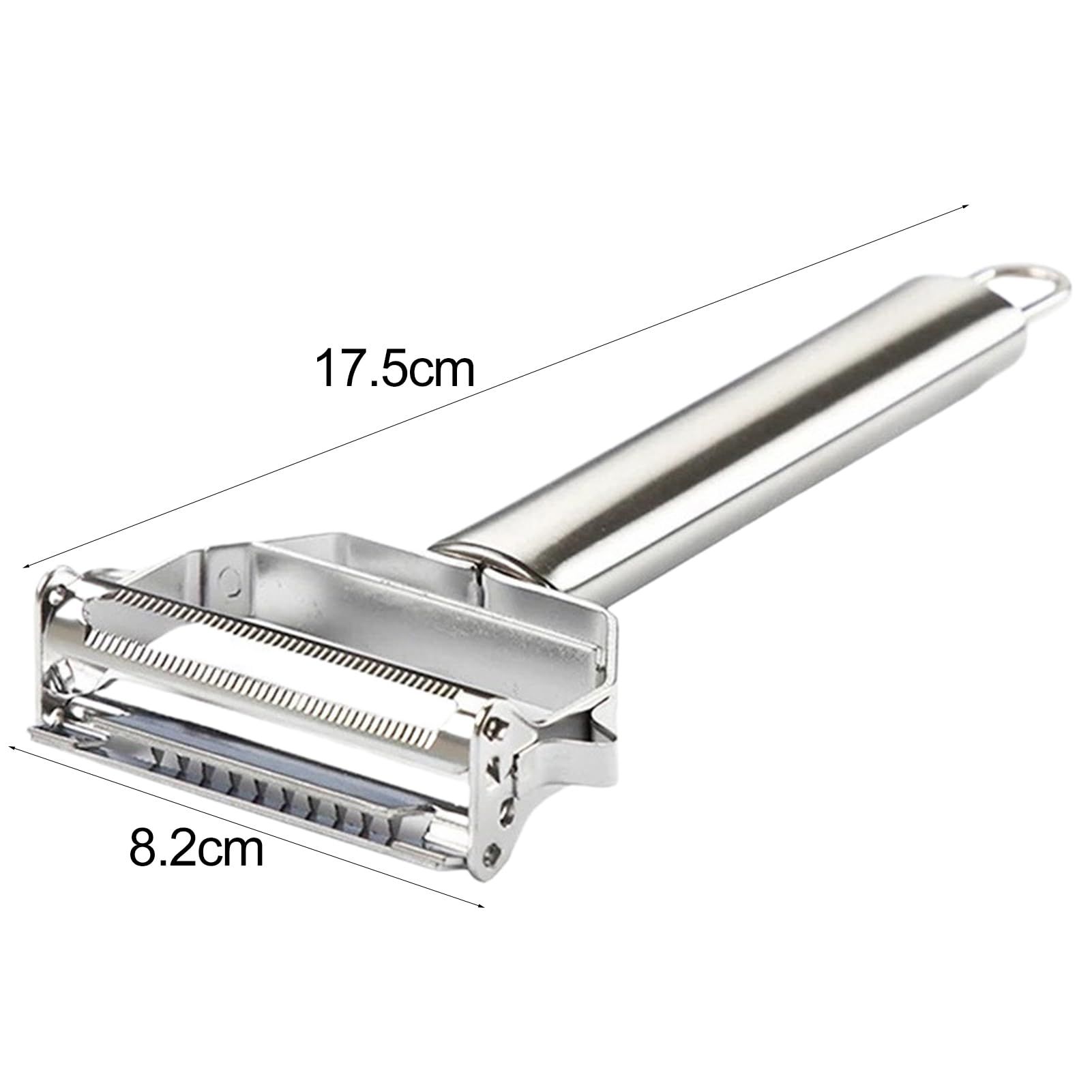Vegetable Peeler Peeler Vegetable Peeler Dual Blade Stainless Steel Cutter Slicer with Cleaning Brush Carrot Cucumber Fruit